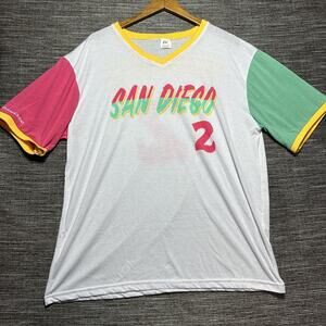 Xander Bogaerts Shirt Adult XL White Padres City Connect Short Sleeve Give away